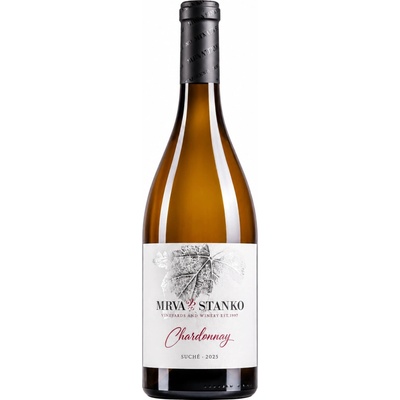 Víno Mrva & Stanko Mrva & Stanko Chardonnay 2025 12,5% 0,75 l (čistá fľaša)