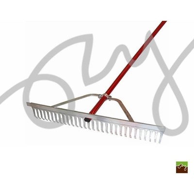 Seymour Midwest Hliníkové GREAT RAKE II 42" červené