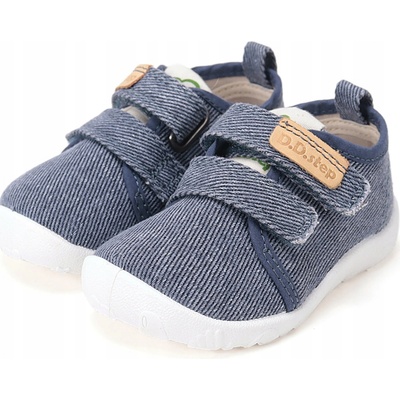 DDstep Chlapčenské Barefoot ové papuče modré