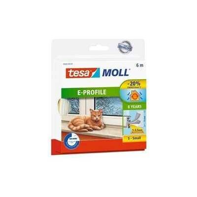 Těsnění E-profil samol. 6m/4x9mm bílé