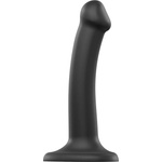 Strap On Me Silicone Bendable Dildo Black S