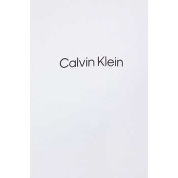 Calvin Klein Блуза с дълги ръкави Calvin Klein в бяло с изчистен дизайн (K10K110179.9BYY)