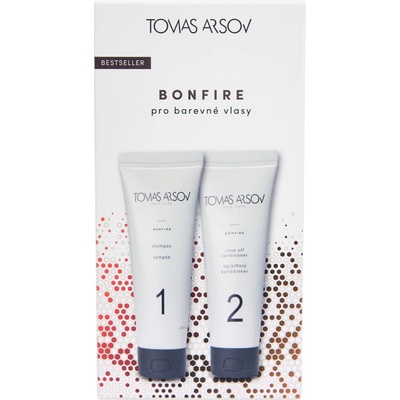 Tomas Arsov Bonfire šampon 250 ml + oplachový kondicionér 250 ml dárková sada – Zboží Dáma