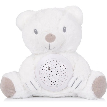 Chipolino Плюш. играчка с проектор/музика"Мече"бяло (3800933001276)