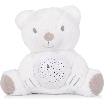 Chipolino Плюш. играчка с проектор/музика"Мече"бяло (3800933001276)