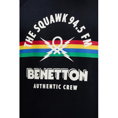 Benetton Памучен суичър United Colors of Benetton x Stranger Things (38JZU10B9)