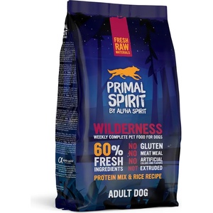 PRIMAL Spirit Dog 60% Wilderness Dog - иберийска свиня 1кг