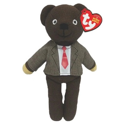 Beanie Babies Mr Bean Teddy Jacket and Tie 22 cm