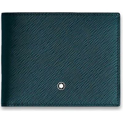 Montblanc Peněženka Sartorial 6 cc petrolejová
