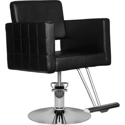 Hair system Елегантен черен фризьорски стол