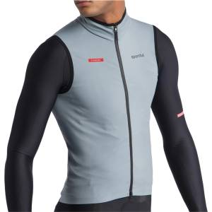 Sportful Мъжки елек за колоездене Sportful Fiandre 2 Vest Cycling vest - Foggy Stone - размер M (054-0414-0212)
