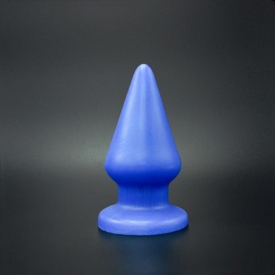 Topped Toys The Grip 96 Blue Steel, prémiový silikonový anální kolík 17 x 7,6 cm