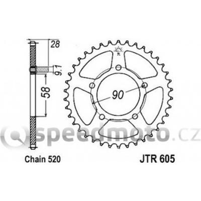 JT Sprockets JTR 605-37