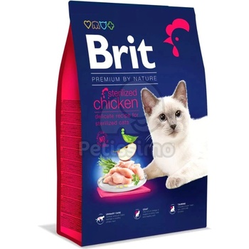 Brit Premium by Nature Sterilized chicken 8 kg