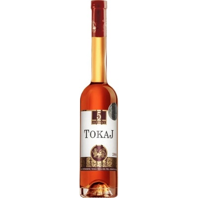Ostrožovič Tokajský výber 5-putňový sladké biele 2007 11% 0,5 l (čistá fľaša)