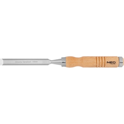 NEO TOOLS Dláto 14 mm, CRV, drevená rukoväť 37-814