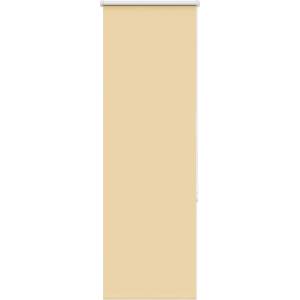 vidaXL Ролкова щора Blackout Бежова 55x130 cm Ширина на плата 50, 7 cm (4010703)