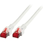EFB Elektronik EFB, 2 x RJ45, категория 6, S-FTP LSZH, Бяла, 0.15 м (K5518.0,15)