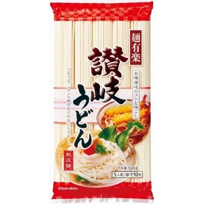 Kato Sangyo Sanuki Udon pšeničné nudle 0,5 kg
