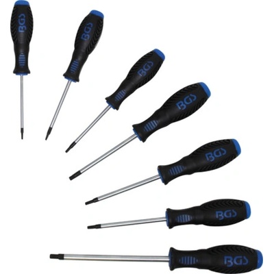 BGS Technic BGS 7846 Sada šroubováků T-profil (pro Torx) T10 ÷ T40 (7 dílů)