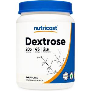 Nutricost Енергия и тонус - Декстроза, 900 g, прах (02140 (070101) NC)