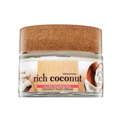 Eveline Cosmetics Rich Coconut Ultra-výživný kokosový pleťový krém 50 ml