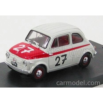 Brumm Fiat 500 Nuova Sport Hockenheim N 27 1958 Grey 1:43