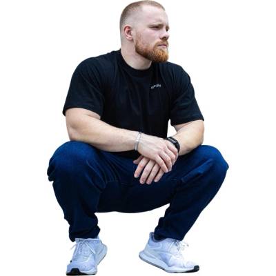 Legal Power T-Shirt Legal Power Single-Jersey | Тениска - Черна XL