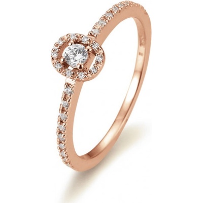 Sofia Diamonds Prsten růžové zlato s diamanty BE41 05801 R