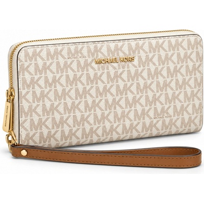 Michael Kors Peněženka jet set travel Continental vanilla acorn – Hledejceny.cz