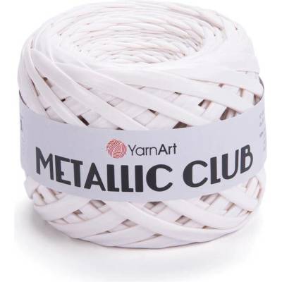 Yarn Art příze Metallic Club 8121 bílá