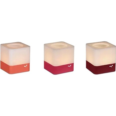 Svícen na čajové svíčky Fermob CUUB V.8 cm SET/3ks