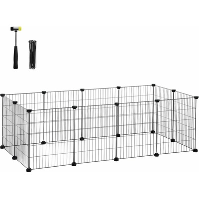 Songmics LPI01H Klietka pre zvieratá 143 x 73 x 71 cm