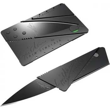 Cardsharp - сгъваем компактен нож с размерите на кредитна карта, за туризъм, къмпинг и др