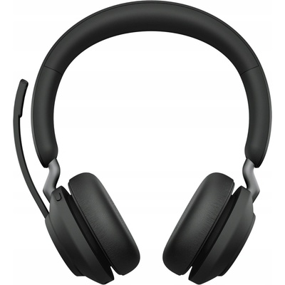 Slúchadlá na uši Jabra Evolve2 65 Link380a MS Stereo Black