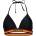 Superdry Vintage Logo Tri bikini top - Black (Navy)