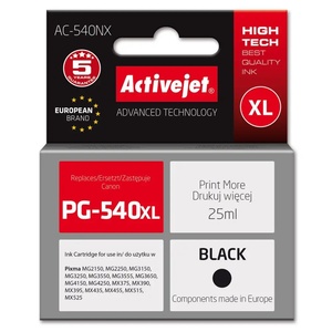 Activejet Мастило Activejet AC-540NX за принтер Canon (заместител на Canon PG-54 (AC-540NX)