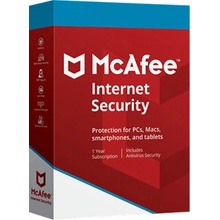 MCAFEE INTERNET SECURITY 10 lic. 1 ROK (MIS003NRXRAAD)