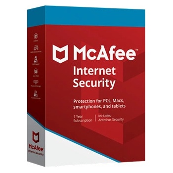 MCAFEE INTERNET SECURITY 10 lic. 1 ROK (MIS003NRXRAAD)