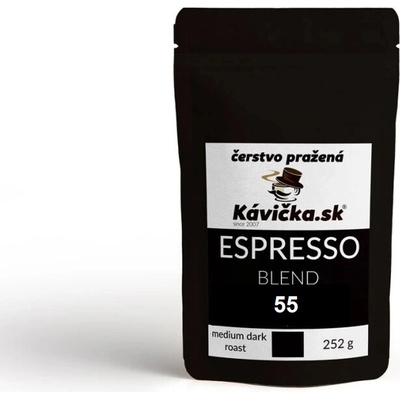 Kávička.sk Espresso Blend 50 zrnková 250 g
