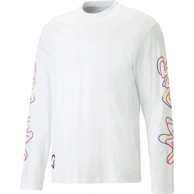Puma Neymar JR Creativity Longsleeve Shirt biele