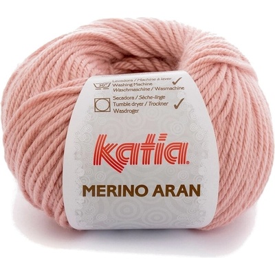 Katia Merino Aran 83 Medium Rose Плетива прежда (MA 83)
