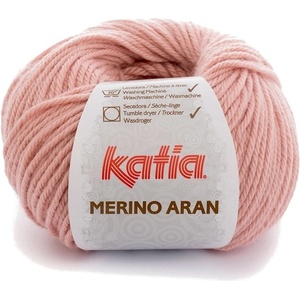 Katia Merino Aran 83 Medium Rose Плетива прежда (MA 83)