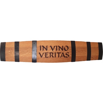 Dřevěná deska ze sudu "IN VINO VERITAS"