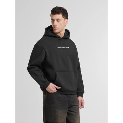 Mister Tee Started From The Bottom EMB Fluffy Hoody black XXLUB-MT3824-00007 - Бял, размер L