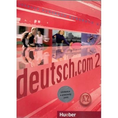 deutsch.com 2 paket 2. dielu učebnica + pracovný zošit vr. audio CD SK verzia