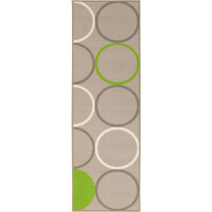 ABC Design vivace КИЛИМ opty beige green 200x57cm (18383)