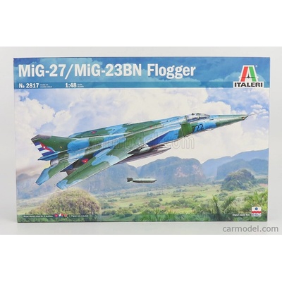 Italeri Mikoyan-gurevich Mig-27 23bn Lietadlo vojenské 1971 1:48 /