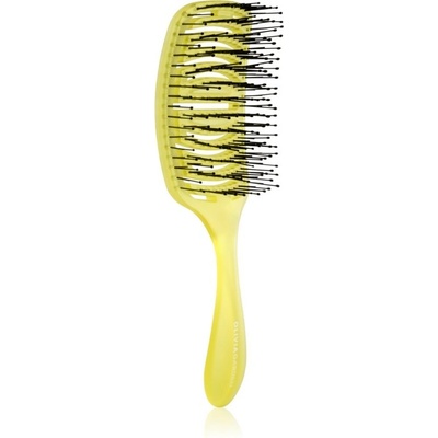 Olivia Garden iDetangle Pride plochá kefa Yellow 1 ks