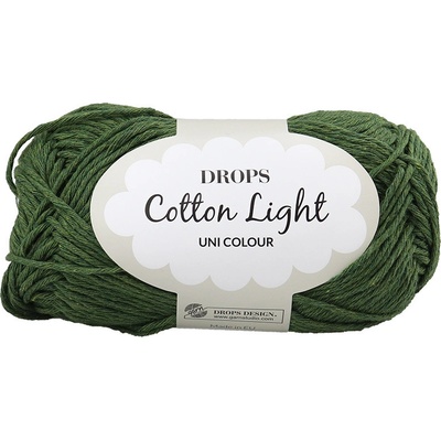 Drops Cotton Light 50 tmavý břečťan